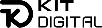 logo kit digital negro