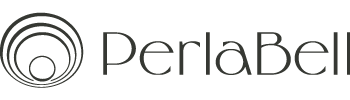 logo perlabell en negro